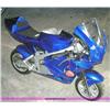 Image 1 : APC blue 43cc gas chopper scooter