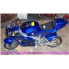 Image 2 : APC blue 43cc gas chopper scooter