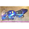 Image 2 : APC blue 43cc gas chopper scooter