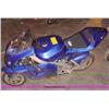 Image 1 : APC blue 43cc gas chopper scooter