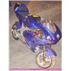 Image 1 : APC blue 43cc gas chopper scooter