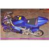 Image 1 : APC blue 43cc gas chopper scooter