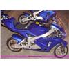 Image 2 : APC blue 43cc gas chopper scooter