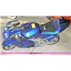 Image 2 : APC blue 43cc gas chopper scooter