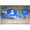 Image 1 : APC blue 43cc gas chopper scooter