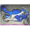 Image 2 : APC blue 43cc gas chopper scooter