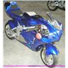 Image 1 : APC blue 43cc gas chopper scooter