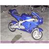 Image 1 : APC blue 43cc gas chopper scooter
