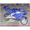 Image 1 : APC blue 43cc gas chopper scooter