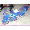 Image 1 : APC blue 43cc gas chopper scooter