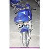 Image 2 : APC blue 43cc gas chopper scooter