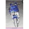 Image 3 : APC blue 43cc gas chopper scooter