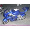 Image 1 : APC blue 43cc gas chopper scooter