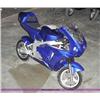Image 1 : APC blue 43cc gas chopper scooter