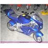 Image 1 : APC blue 43cc gas chopper scooter