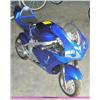 Image 1 : APC blue 43cc gas chopper scooter