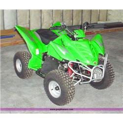 APC green ATV 90cc, electric start