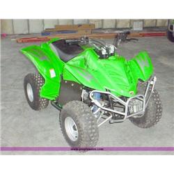APC green ATV 90cc, electric start