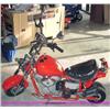 Image 1 : APC red 43cc gas chopper scooter