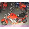 Image 1 : APC red 43cc gas chopper scooter