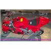 Image 2 : APC red 43cc gas chopper scooter