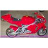 Image 2 : APC red 43cc gas chopper scooter