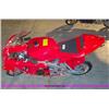 Image 1 : APC red 43cc gas chopper scooter
