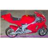 Image 2 : APC red 43cc gas chopper scooter