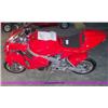 Image 1 : APC red 43cc gas chopper scooter