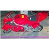 Image 1 : APC red 43cc gas chopper scooter