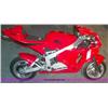Image 1 : APC red 43cc gas chopper scooter