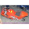 Image 1 : APC red 43cc gas chopper scooter