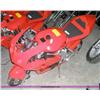 Image 1 : APC red 43cc gas chopper scooter