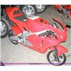 Image 1 : APC red 43cc gas chopper scooter