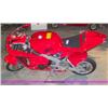 Image 1 : APC red 43cc gas chopper scooter