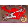 Image 1 : APC red 43cc gas chopper scooter