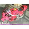 Image 1 : APC red 43cc gas chopper scooter