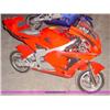 Image 1 : APC red 43cc gas chopper scooter