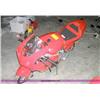 Image 1 : APC red 43cc gas chopper scooter