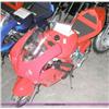 Image 1 : APC red 43cc gas chopper scooter