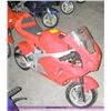 Image 1 : APC red 43cc gas chopper scooter