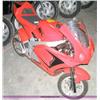 Image 1 : APC red 43cc gas chopper scooter