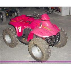 50CC red ATV electric start