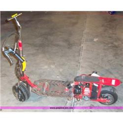 Panterra two wheeled gas scooter