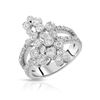 Image 1 : 0.93 CTW Diamond Ring 14K White Gold - REF-86W2H