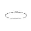 Image 1 : 1.36 CTW Diamond Bracelet 18K White Gold - REF-116M9F