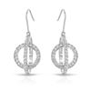 Image 1 : 1 CTW Diamond Earrings 14K White Gold - REF-87W4H