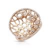 Image 1 : 0.52 CTW Diamond Ring 14K Rose Gold - REF-50X5R