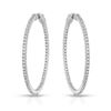 Image 1 : 1.21 CTW Diamond Earrings 14K White Gold - REF-160X7R