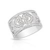 Image 1 : 0.38 CTW Diamond Ring 14K White Gold - REF-68Y2X